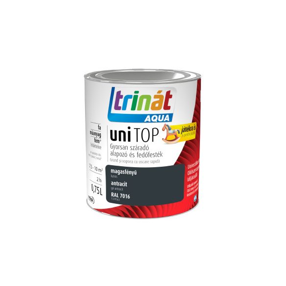 TRINÁT UNITOP MATT RAL 7016 ANTRACIT 0.75L 
