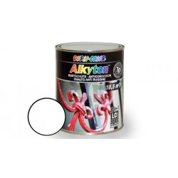   Alkyton fedő és korróziógátló alapozó egyben selyemfényű festék kenhető fehér RAL 9003 0,25l