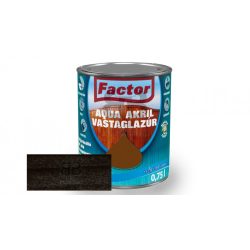 Factor aqua vastaglazúr selyemfényű paliszander 0,75 l