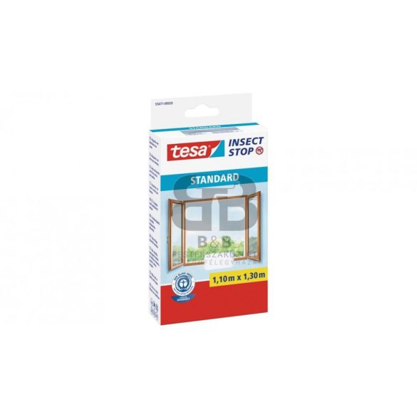 Tesa standard tépőzáras szúnyogháló ablakokhoz fehér 1,1x1,3m
