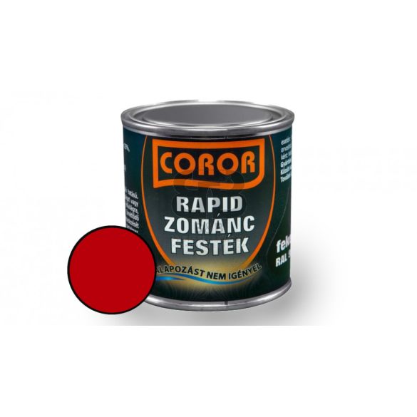 Coror rapid zománc piros 0,25l
