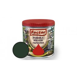 Factor Pergola kültéri fafesték zöld 0,75 l
