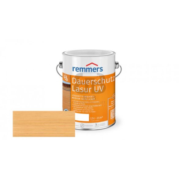 Remmers Dauerschutz-Lasur UV félvastaglazúr színtelen 2,5l