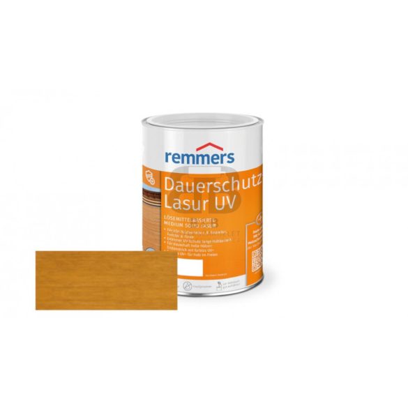 Remmers Dauerschutz-Lasur UV félvastaglazúr rusztikus tölgy 0,75l