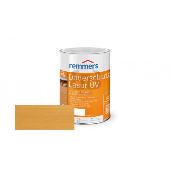 Remmers Dauerschutz-Lasur UV félvastaglazúr világos tölgy 0,75l