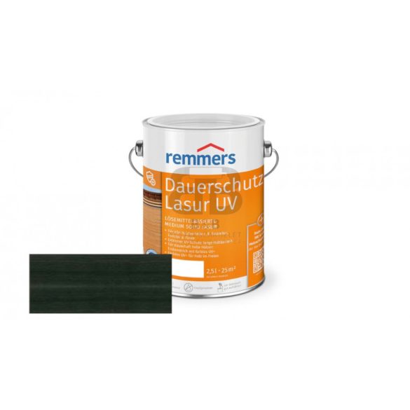 Remmers Dauerschutz-Lasur UV félvastaglazúr ébenfa 2,5l