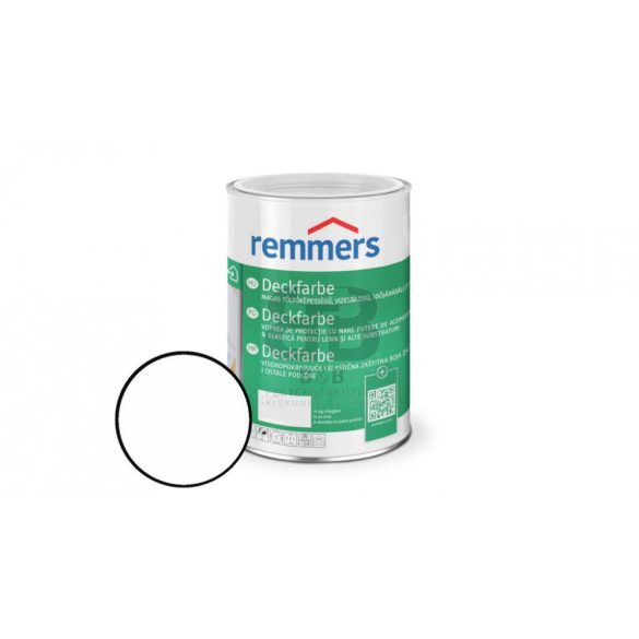 Remmers Deckfarbe vizes fedőfesték fehér 0,75 L
