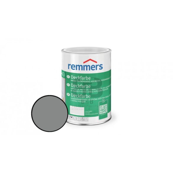 Remmers Deckfarbe vizes fedőfesték sötétszürke 0,75 L
