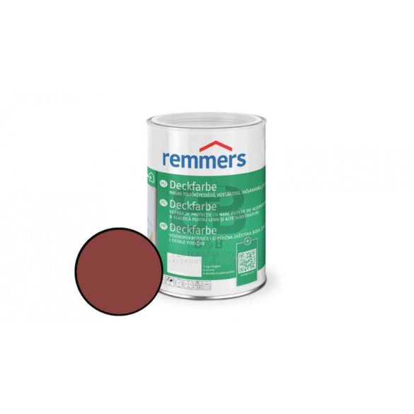 Remmers Deckfarbe vizes fedőfesték skandináv vörös 0,75 L
