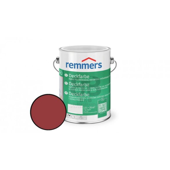 Remmers Deckfarbe vizes fedőfesték svédvörös 2,5 L