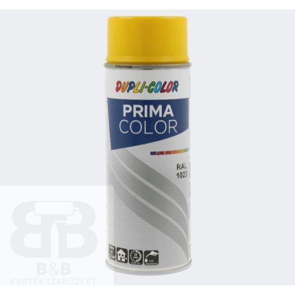 Dupli Color Prima ( régi VeryWell) közlekedési sárga Ral 1023 400ml