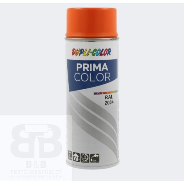 Dupli Color Prima ( régi VeryWell) Közlekedési narancs sárga Ral 2009 400ml