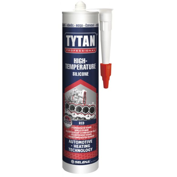 TYTAN Professional Hőálló Szilikon Vörös 315°C-ig 310ml - B&