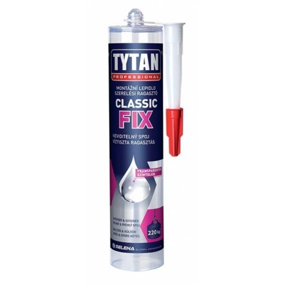 TYTAN Professional Szerelési Ragasztó Classic Fix 290ml