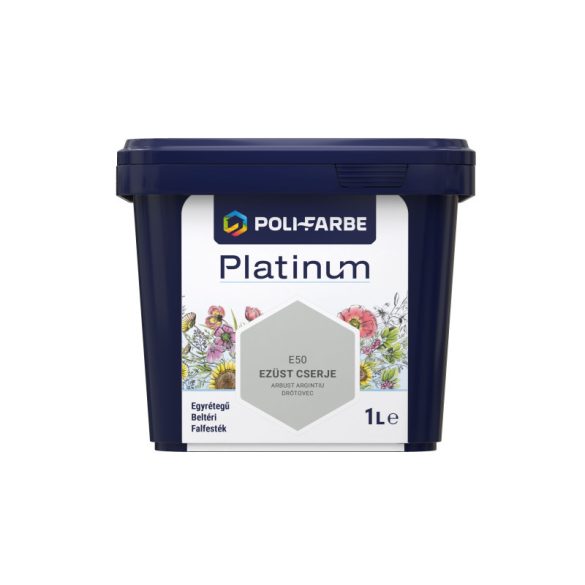 Platinum Ezüst cserje E50 1L 