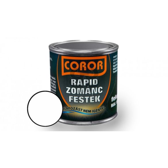 Coror rapid zománc fehér 0,25l