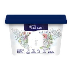 Poli-Farbe Platinum Fehér 2,5L