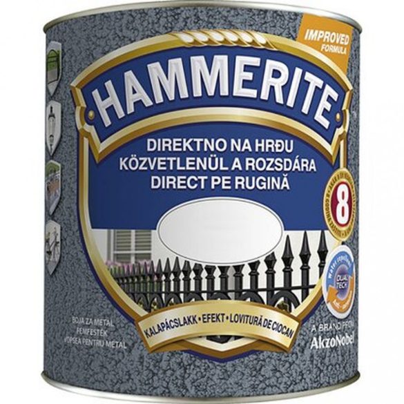 Hammerite Kalapácslakk Fekete 0,25L