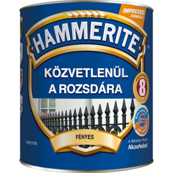 Hammerite Fényes Fekete 0,25L