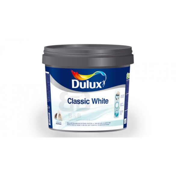Dulux Classic White beltéri falfesték Fehér 5 L