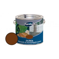   Supralux Durol időjárásálló és korróziógátló zománc barna 2,5 L