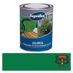   Supralux Durol időjárásálló és korróziógátló zománc zöld 1L