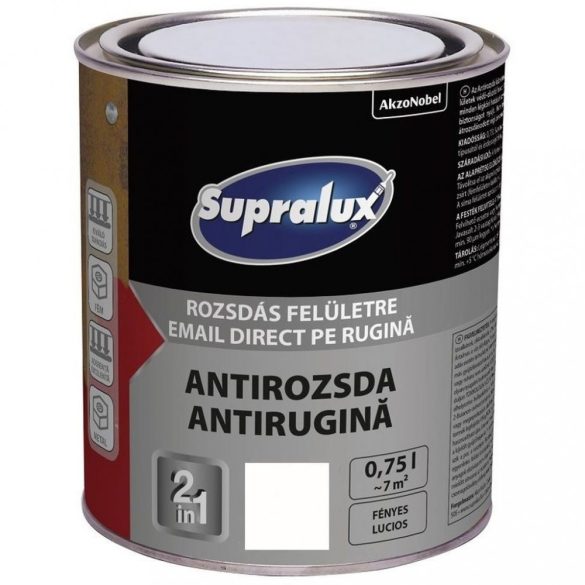 Supralux Antirozsda fehér 0,75L