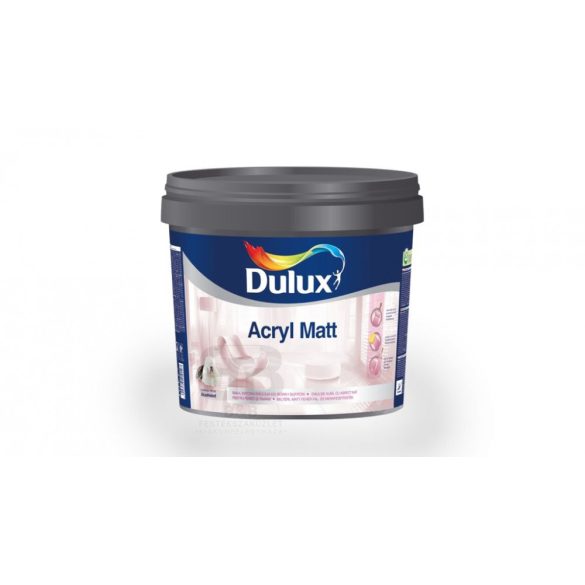Dulux Acryl Matt beltéri falfesték Fehér 3 L