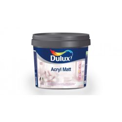 Dulux Acryl Matt beltéri falfesték Fehér 5 L