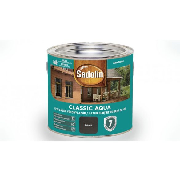 Sadolin Classic Aqua Antracit 5 L