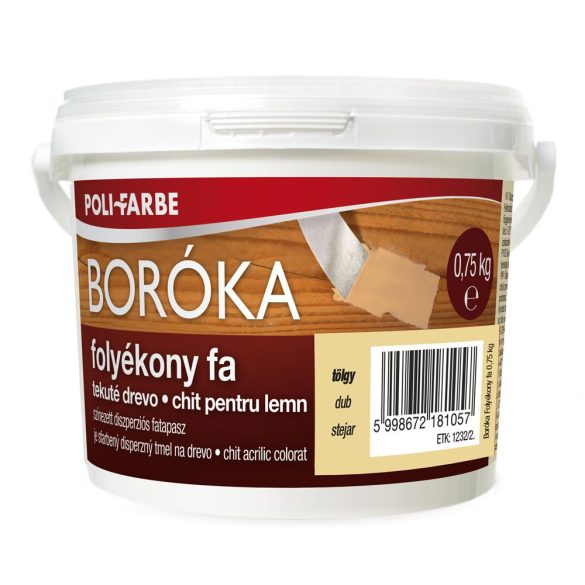 Poli-Farbe Boróka Folyékony Fa Tölgy 750g
