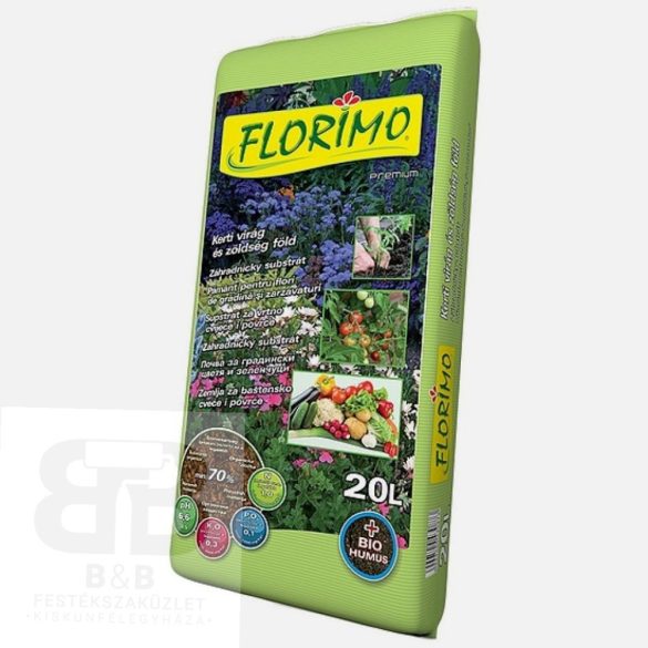 FLORIMO Kerti virág és zöldség föld 20L