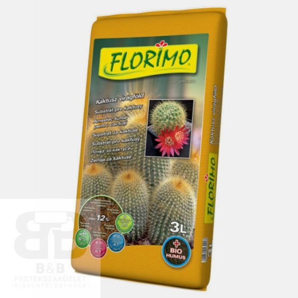 FLORIMO Kaktusz virágföld 3L