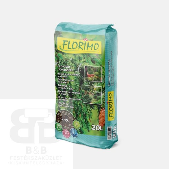 FLORIMO Örökzöld növényföld 20L
