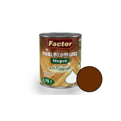 Factor padlózománc barna 0,75l