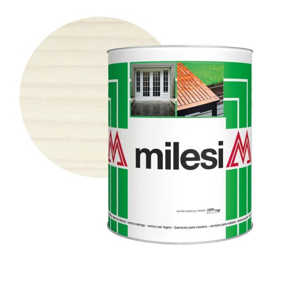 Milesi Classic viaszos vékonylazúr - fehér szín XGT 6100 1L