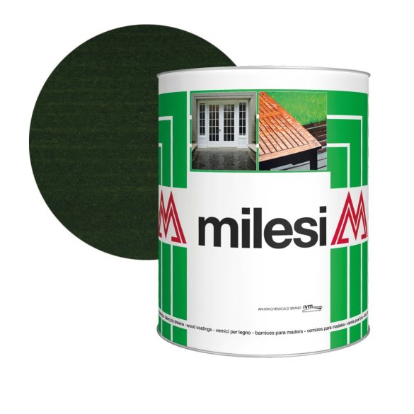 Milesi Classic viaszos vékonylazúr - sötétzöld szín XGT 614 1L